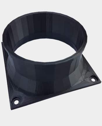 Antminer 120mm Fan Duct Cooling Shroud to 100mm Duct