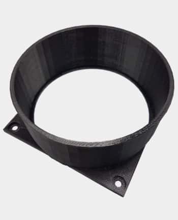 Antminer S7 S9 T9 D3 L3+ Fan Duct Cooling Shroud to 5 Inch Duct